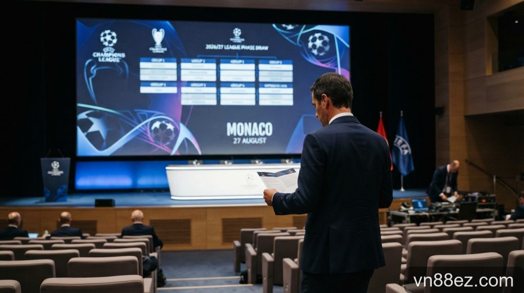 Bốc thăm vòng bảng Champions League 2026/27: Những thay đổi và kịch bản chờ đợi