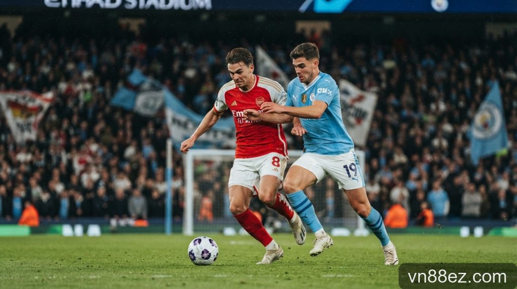 Ngoại hạng Anh 2026/27: Man City và Arsenal duy trì thế song mã sau vòng 6
